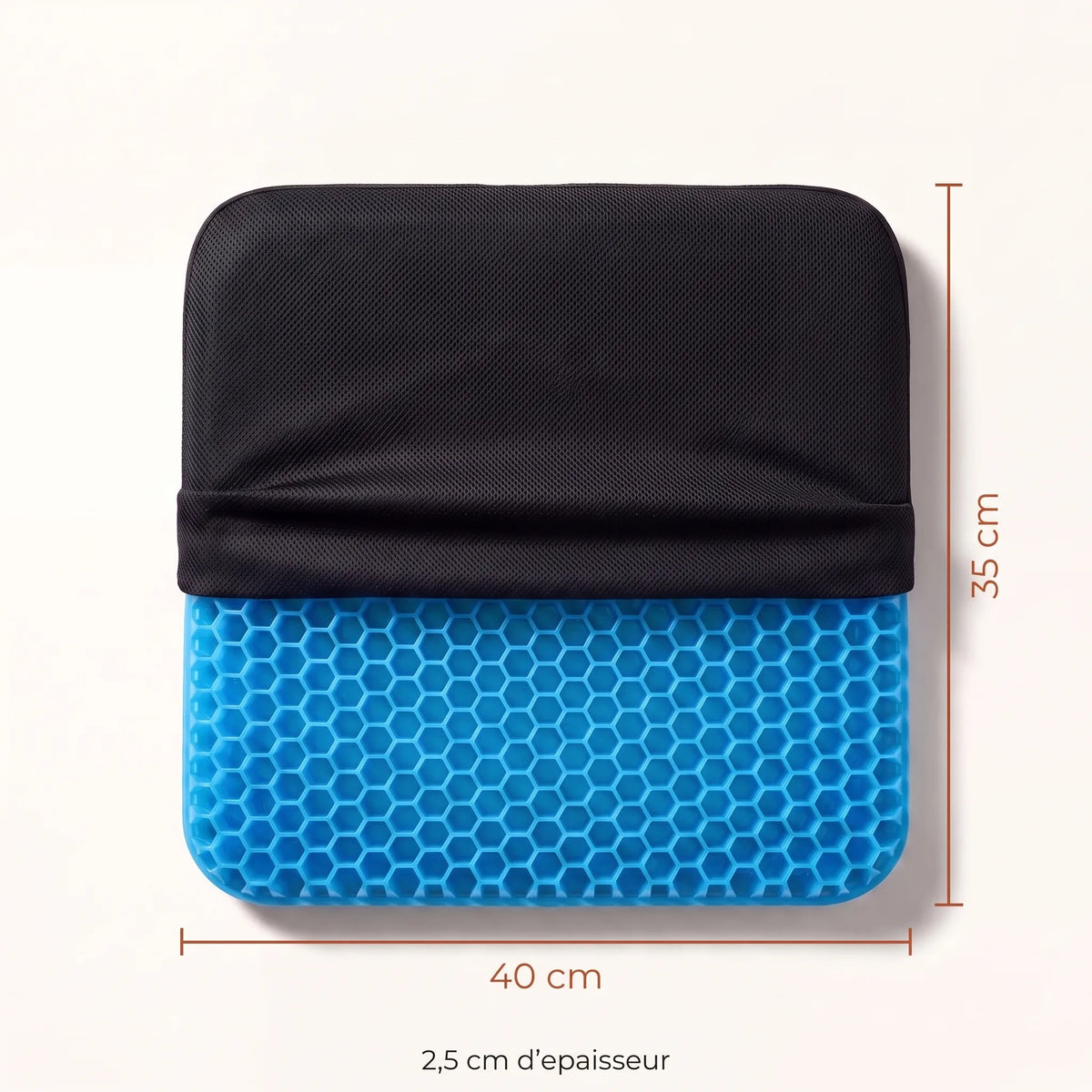 Washable Gel Seat Cushion Summer Breathable Honeycomb Design For Pressure Relief Back Tailbone Pain Home&Office Wheelchair Cars